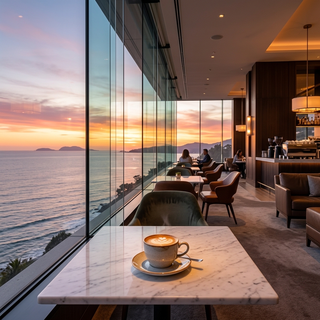 Panoramic sea view / إطلالة بحرية